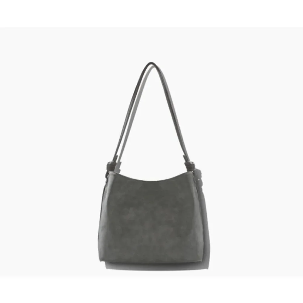 8 Other Reasons Betsey slouch relaxed Suedette vegan bag